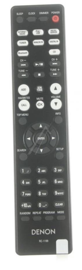 Afstandsbediening Denon rc-1199 rcd-n9, Audio, Tv en Foto, Afstandsbedieningen, Origineel, Nieuw, Ophalen of Verzenden