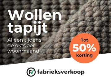 Jouw droomvloer van wol, nu in de actie Tot 55% Korting!!! beschikbaar voor biedingen