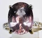 Zonder minimumprijs - Ring - 18 karaat Witgoud, Zafiro, Sieraden, Tassen en Uiterlijk, Ringen, Nieuw