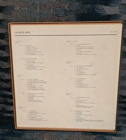 Jacques Brel - Intégrale Des Chansons de 1954 à 1962 - 5 x, Cd's en Dvd's, Vinyl Singles