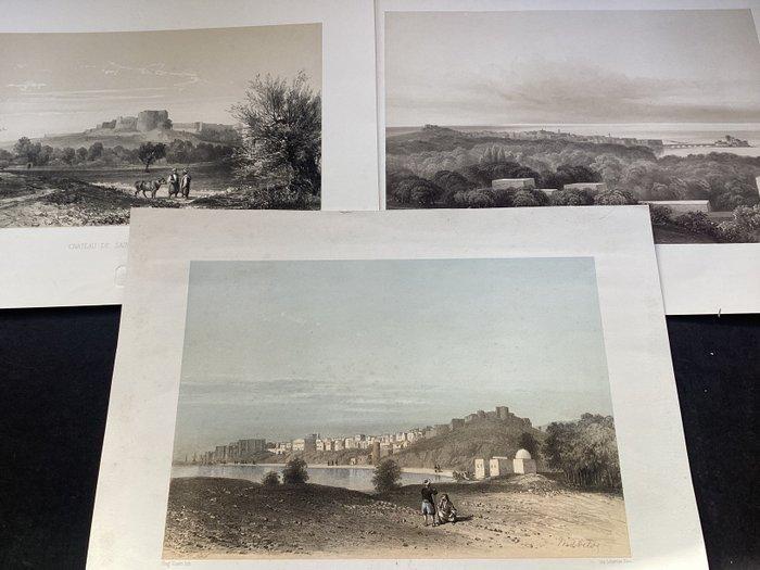 Libanon - Sidon; Charles William Meredith Van de Velde, Boeken, Atlassen en Landkaarten