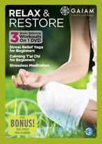 Gaiam: Relax and Restore DVD (2012) cert E, Zo goed als nieuw, Verzenden