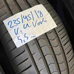 2 x Vredestein Ultrac Vorti 235-45-18 Zomerbanden 5,5mm, 18 inch, Gebruikt, Ophalen of Verzenden, 235 mm