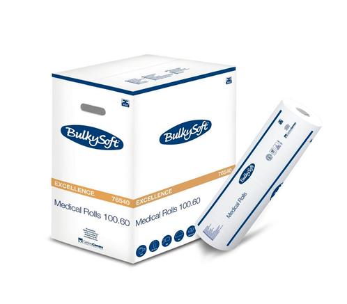 BulkySoft onderzoekbankpapier 2-laags 100 mtr x 60 cm (6), Huis en Inrichting, Schoonmaakartikelen, Verzenden