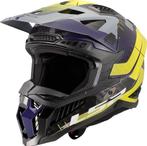LS2 MX703 X-Force Galuo Grijs H-Vis Geel 06 Crosshelm, Motoren, 3XL of groter, Nieuw met kaartje, Overige merken, Heren