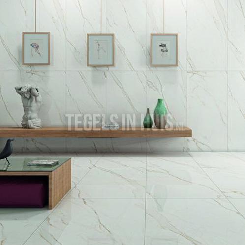 Vloer- en wandtegel gold marmer goud 60x120 gepolijst, Doe-het-zelf en Verbouw, Tegels, Wandtegels, Nieuw, 10 m² of meer, Keramiek
