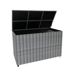 Rotan Tuin Opbergbox Grijs Groot Kussenbox 996L Buiten, Verzenden, Nieuw