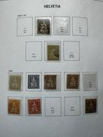 Zwitserland 1854/1974 - Verzameling in een Davo Album, Gestempeld