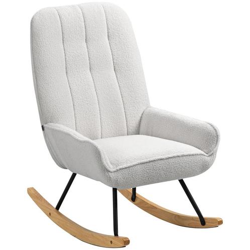 TRUUSK Schommelstoel, Gevoerde Relaxstoel Tot 150 Kg Belastb, Huis en Inrichting, Fauteuils, Nieuw, Verzenden