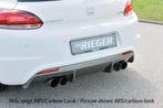 Rieger diffuser voor R-Line achterbumper | Scirocco 3 (13):, Verzenden, Nieuw, Volkswagen