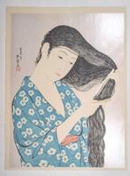 Hashiguchi Goyo Zes Themas over Vrouwen Set van 6 Premium, Antiek en Kunst