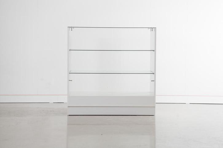 toonbank met vitrineglas 100 cm breed C-PEK-001, Zakelijke goederen, Kantoor en Winkelinrichting | Winkel en Inventaris