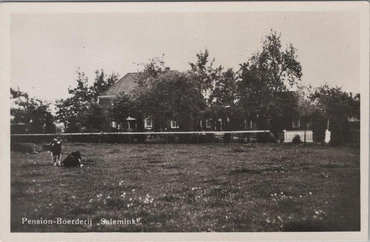 SINDEREN - Pension-Boerderij Salemink, Verzamelen, Ansichtkaarten | Nederland, Verzenden