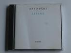 Arvo Pärt - Litany (ECM), Cd's en Dvd's, Cd's | Klassiek, Verzenden, Zo goed als nieuw