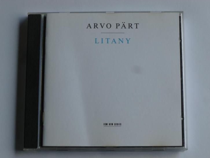 Arvo Pärt - Litany (ECM), Cd's en Dvd's, Cd's | Klassiek, Zo goed als nieuw, Verzenden