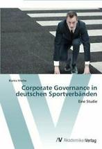 Corporate Governance in deutschen Sportverbanden. Bianka, Boeken, Zo goed als nieuw, Mucha Bianka, Verzenden