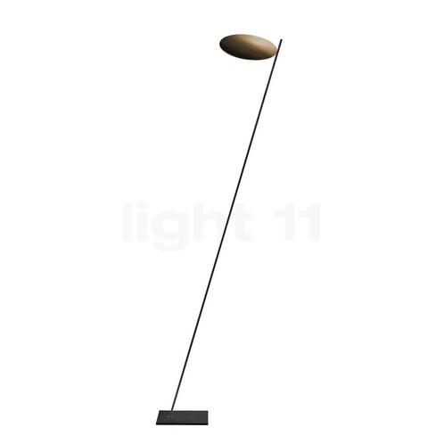 Catellani & Smith Lederam F0 Vloerlamp LED, messing/zwart, Huis en Inrichting, Lampen | Vloerlampen, Nieuw, Verzenden