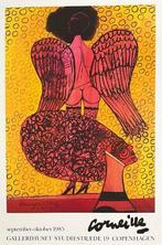 Guillaume Corneille - Grande affiche Ommaggio à Federico, Antiek en Kunst