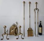 Franse haardset van topkwaliteit - 5 kg - Vuurbok - Messing, Antiek en Kunst
