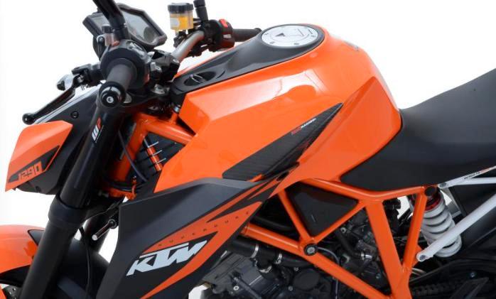 KTM 1290 Superduke R R&G Carbon tank spoilers glossy, Motoren, Onderdelen | Overige, Ophalen of Verzenden