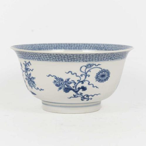 Chinese Blauwwitte Porseleinen Kom, Verzamelen, Porselein, Kristal en Bestek, Ophalen