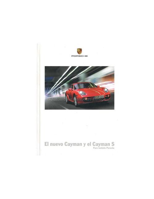 2007 PORSCHE CAYMAN HARDCOVER BROCHURE SPAANS, Boeken, Auto's | Folders en Tijdschriften, Porsche