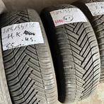 2 x Hankook Kinergy 4S 185-55-16 4 Seizoenbanden 5,5mm, Gebruikt, 16 inch, All Season, Band(en)