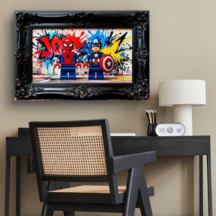 Urban3DArt (1971) - Super heroes XXL size Limited Edition, Antiek en Kunst, Kunst | Designobjecten
