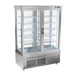 GGM Gastro | Panorama vitrinekast - 935 liter - 1320mm - 10, Verzenden, Nieuw, 85 tot 120 cm