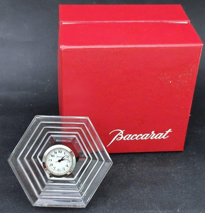 Tafel/bureauklokken - Baccarat - Kristal - 1970-1980,, Antiek en Kunst, Curiosa en Brocante