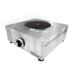 GGM Gastro | Tafelmodel elektrische kookplaat - 2,6 kW - 1 |, Witgoed en Apparatuur, Fornuizen, Verzenden, Nieuw, Inbouw