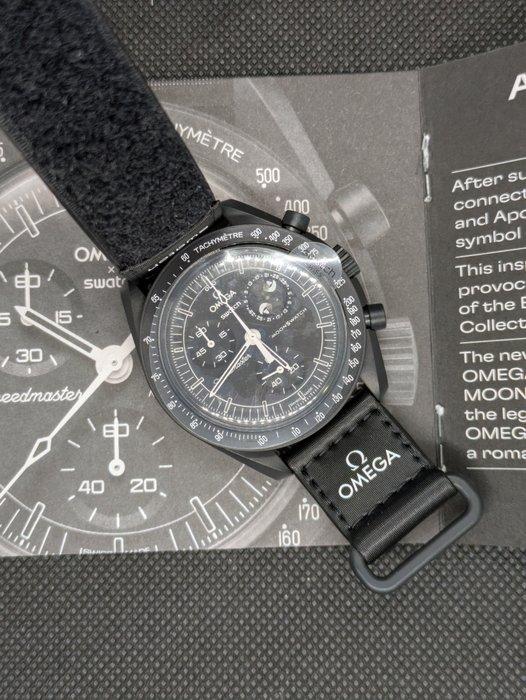 Swatch - MoonSwatch. Mission to the MoonPhase (Black) -, Sieraden, Tassen en Uiterlijk, Horloges | Heren