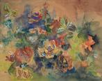 Jean Dufy (1888-1964)  - Jetée de fleurs, Antiek en Kunst, Kunst | Schilderijen | Klassiek