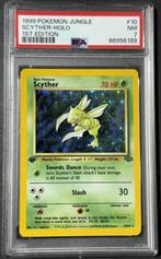 Pokémon - 1 Graded card - Scyther Holo, Jungle #10 First, Nieuw