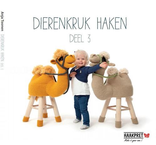 Dierenkruk haken deel 3 - Anja Toonen, Haakboek, Boeken, Hobby en Vrije tijd, Ophalen of Verzenden
