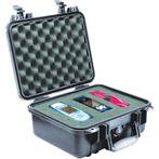 Peli 1400 BKF flightcase zwart met schuim 300x225x132 mm, Verzenden, Nieuw