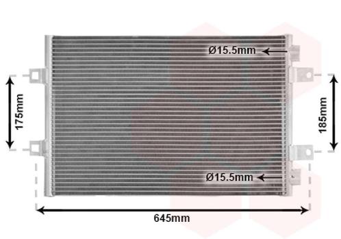 LUCHTCONDENSATOR VOOR RENAULT MASCOTT 1999-2005 5010514383, Auto-onderdelen, Airco en Verwarming, Nieuw, Ophalen of Verzenden