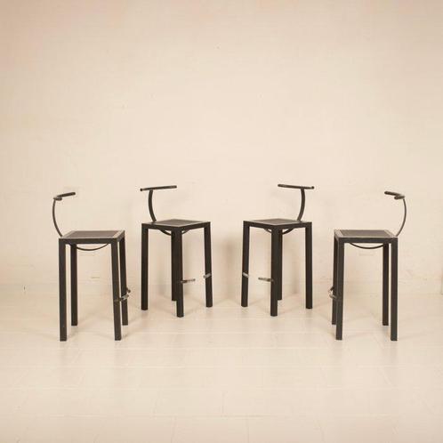 Driade - Philippe Starck - Kruk (4) - Sarapis - Staal, Antiek en Kunst, Kunst | Designobjecten