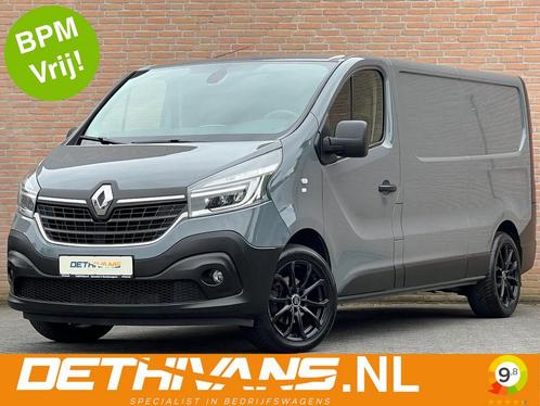 Renault Trafic 2.0dCi 145PK Lang / Automaat / Camera / Euro6, Auto's, Bestelauto's, Onderhoudsboekje, Lease, Zwart, Automaat, Overige kleuren