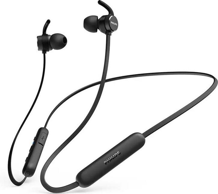 Philips TAE1205 - In-Ear oordopjes - Zwart, Audio, Tv en Foto, Koptelefoons, Verzenden
