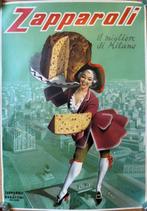 BOCCASILE - poster pubblicitario ZAPPAROLI, IL PANETTONE DI