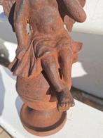 Figuur - Engel - Gietijzer, Antiek en Kunst, Curiosa en Brocante