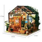 Robotime Cathys Flower House DIY Miniatuur Knutselen, Hobby en Vrije tijd, Modelbouw | Overige, Verzenden, Nieuw