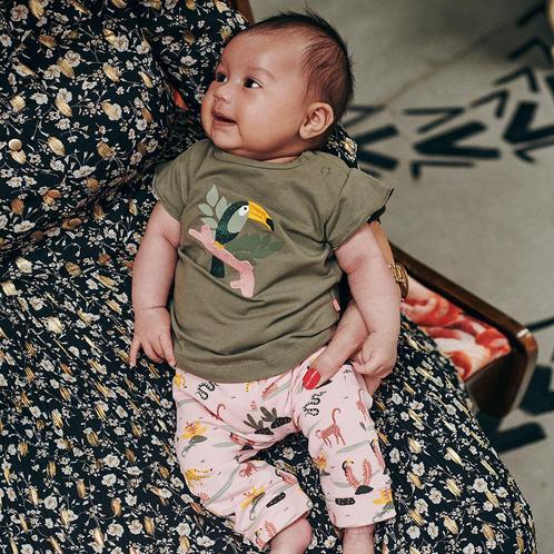 Babyface-collectie T-shirt (moss), Kinderen en Baby's, Babykleding | Maat 50, Meisje, Nieuw, Verzenden