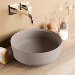 MONDIAZ COSS Waskom solid surface 36cm kleur Smoke / Smoke, Ophalen of Verzenden, Nieuw, Overige typen