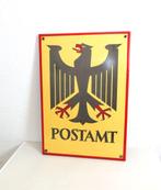 Emailleschild postkantoor Duitsland - Emaille bord - Staal,