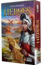 Cartographers - Heroes NL | Intrafin Games -, Hobby en Vrije tijd, Gezelschapsspellen | Bordspellen, Verzenden, Nieuw