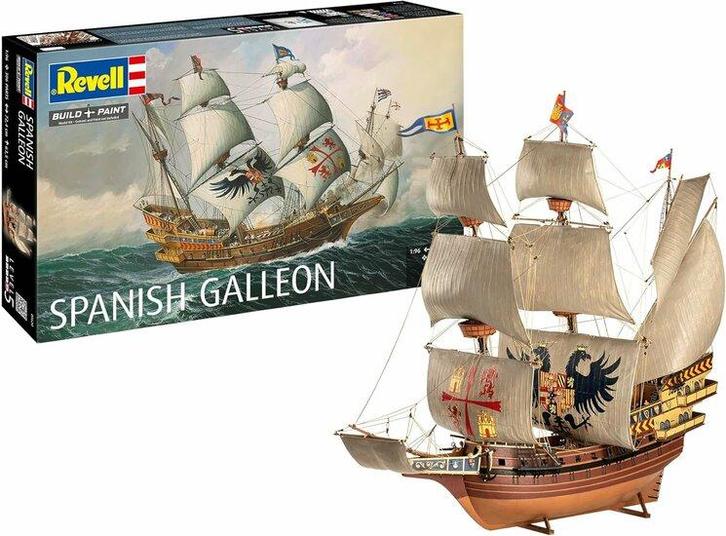 REVELL 05620 SPANISH GALLEON 1/96, Hobby en Vrije tijd, Modelbouw | Boten en Schepen, Verzenden