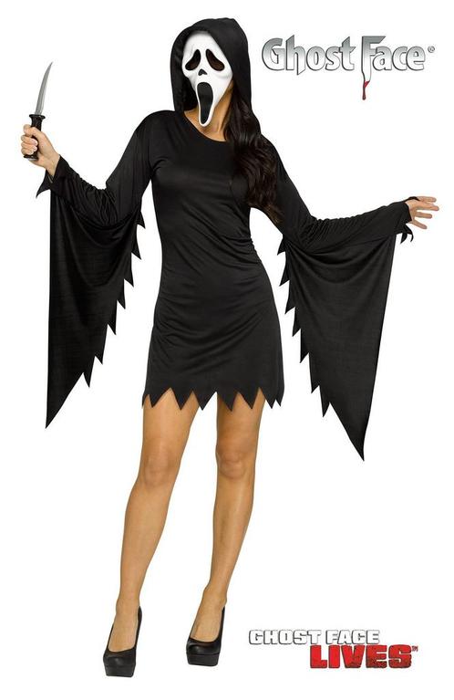 Officieel Scream kostuum dames, Hobby en Vrije tijd, Feestartikelen, Feestartikel, Nieuw, Verzenden