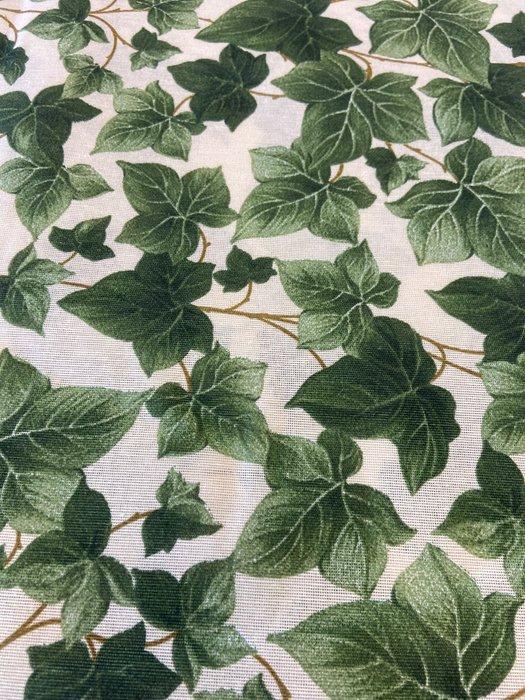 Elegante en fijn geweven stof met klimopbladeren in dubbele, Antiek en Kunst, Antiek | Kleden en Textiel